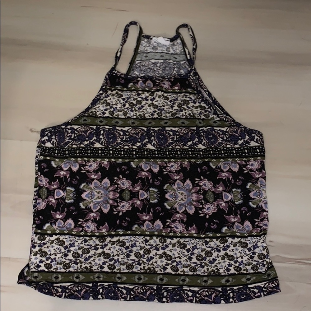 Floral tank top